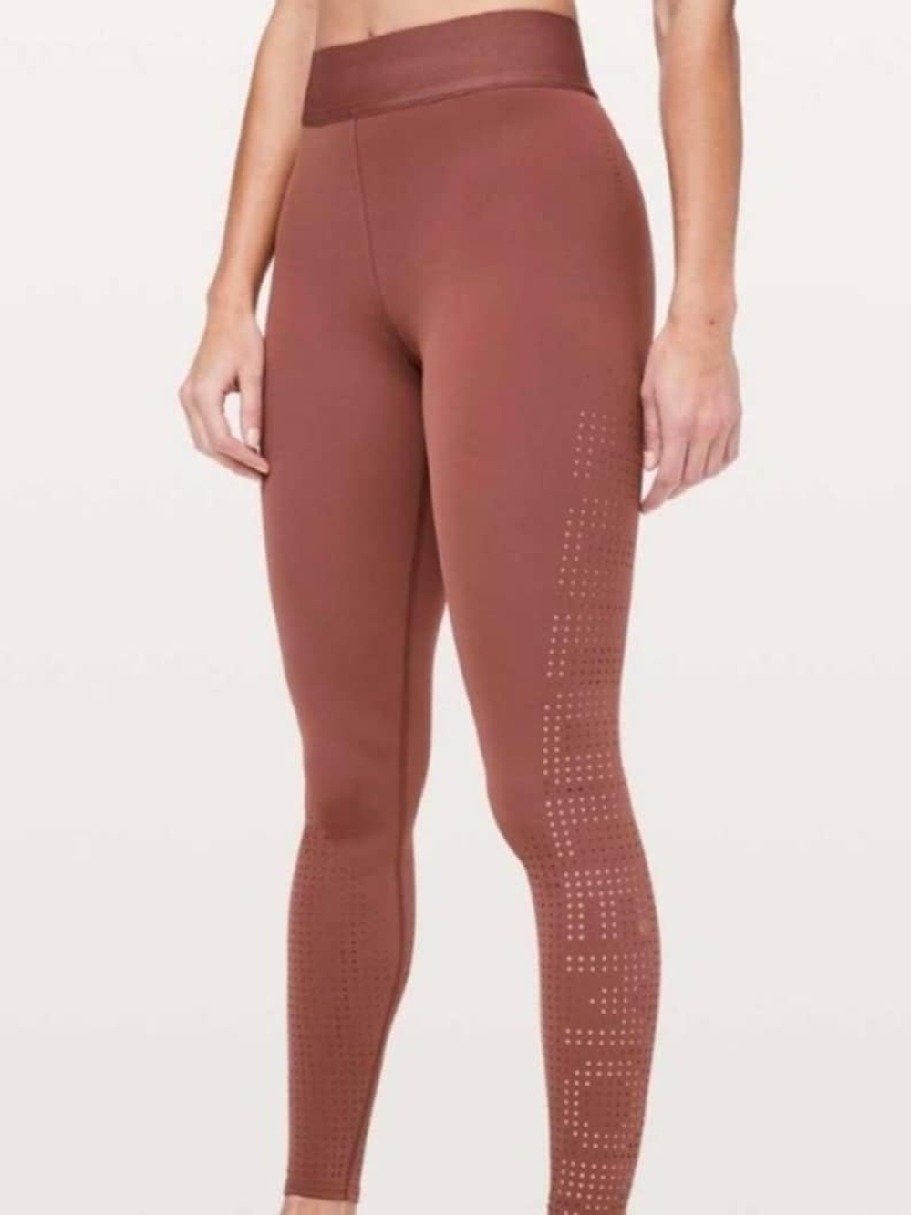 lululemon athletica High-Rise Leggings in Rust Brown